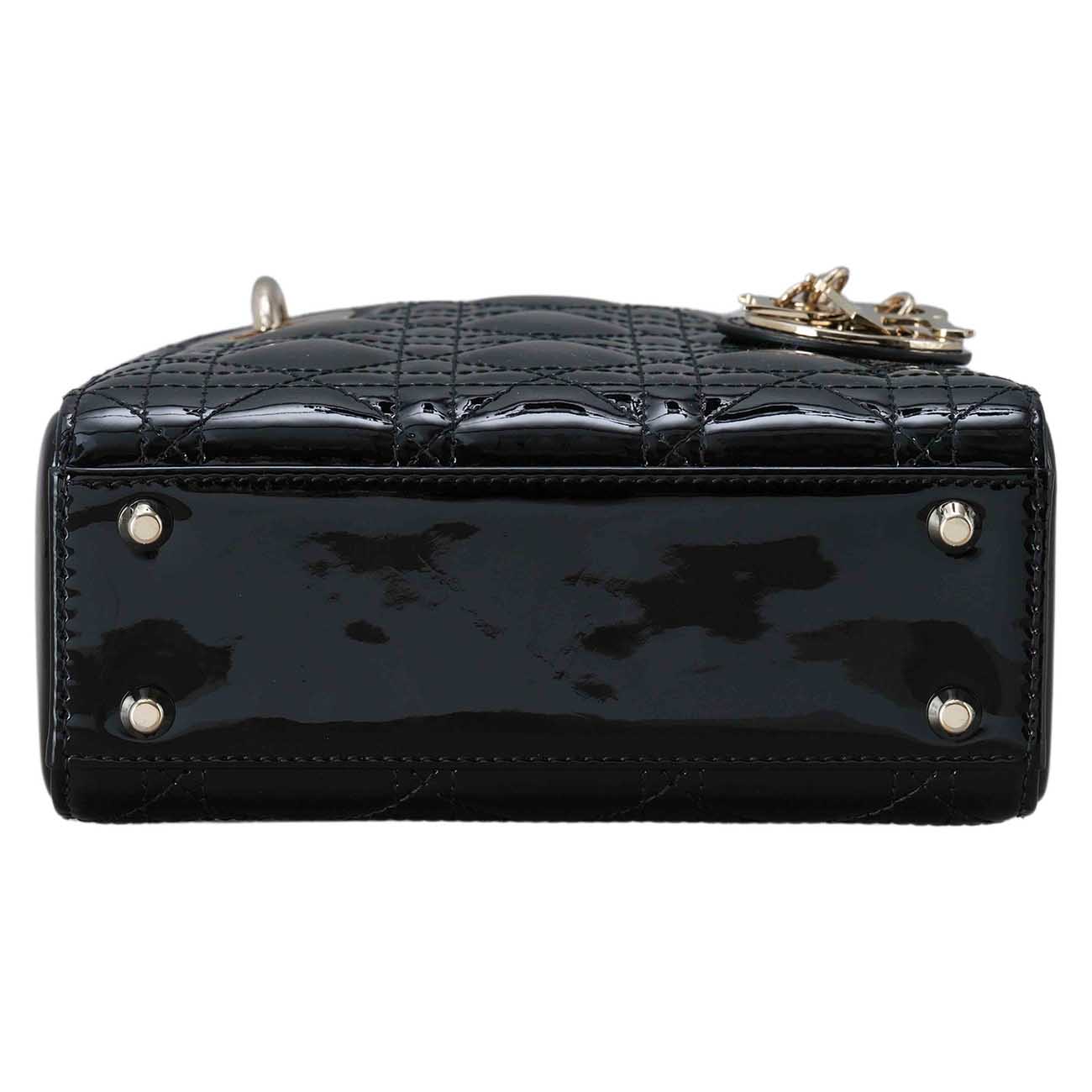 CHRISTIAN DIOR(USED)크리스찬디올 레이디디올 페이던트 미니백